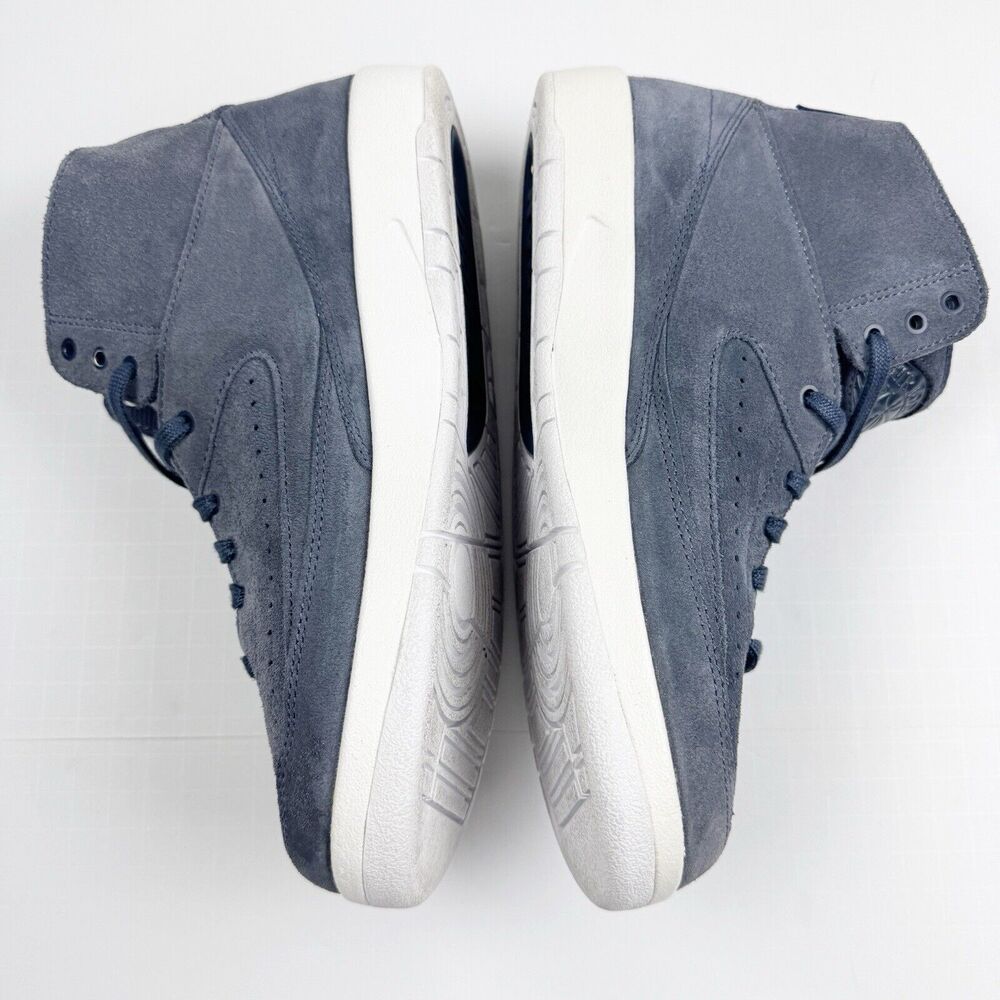 New Air Jordan 2 Retro Deconstructed Thunder Blue Mens Size 8 EUC 897521-402 - Picture 9 of 14